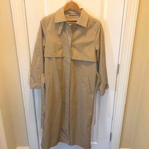 Women's Tan Trench Coat